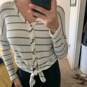 Cropped sweater
